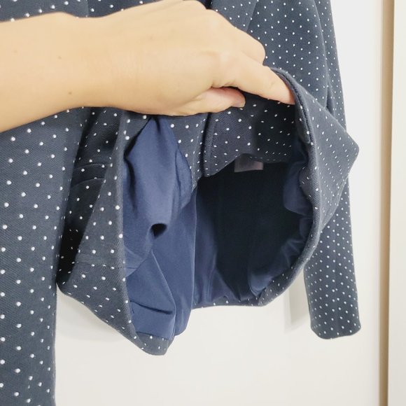Banana Republic Navy Polka Dot Blazer - Picture 5 of 9